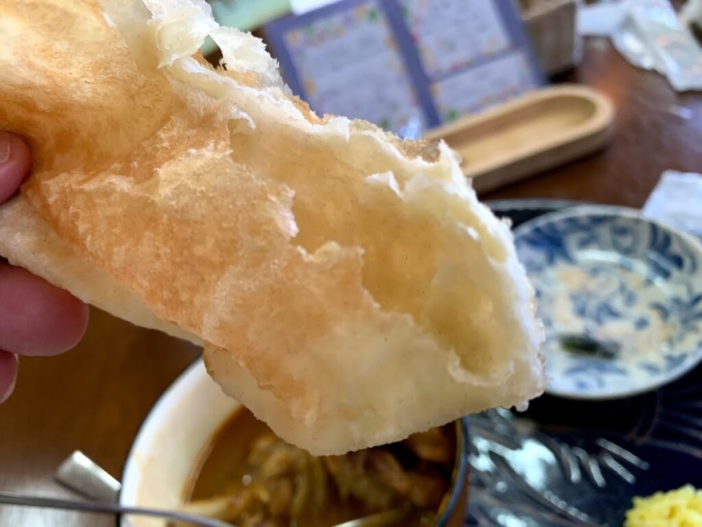 満足感あふれる食後の風景