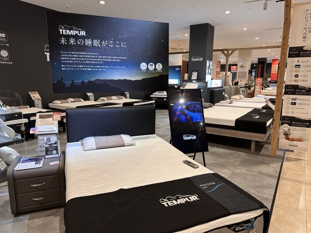 デザイン家具の展示